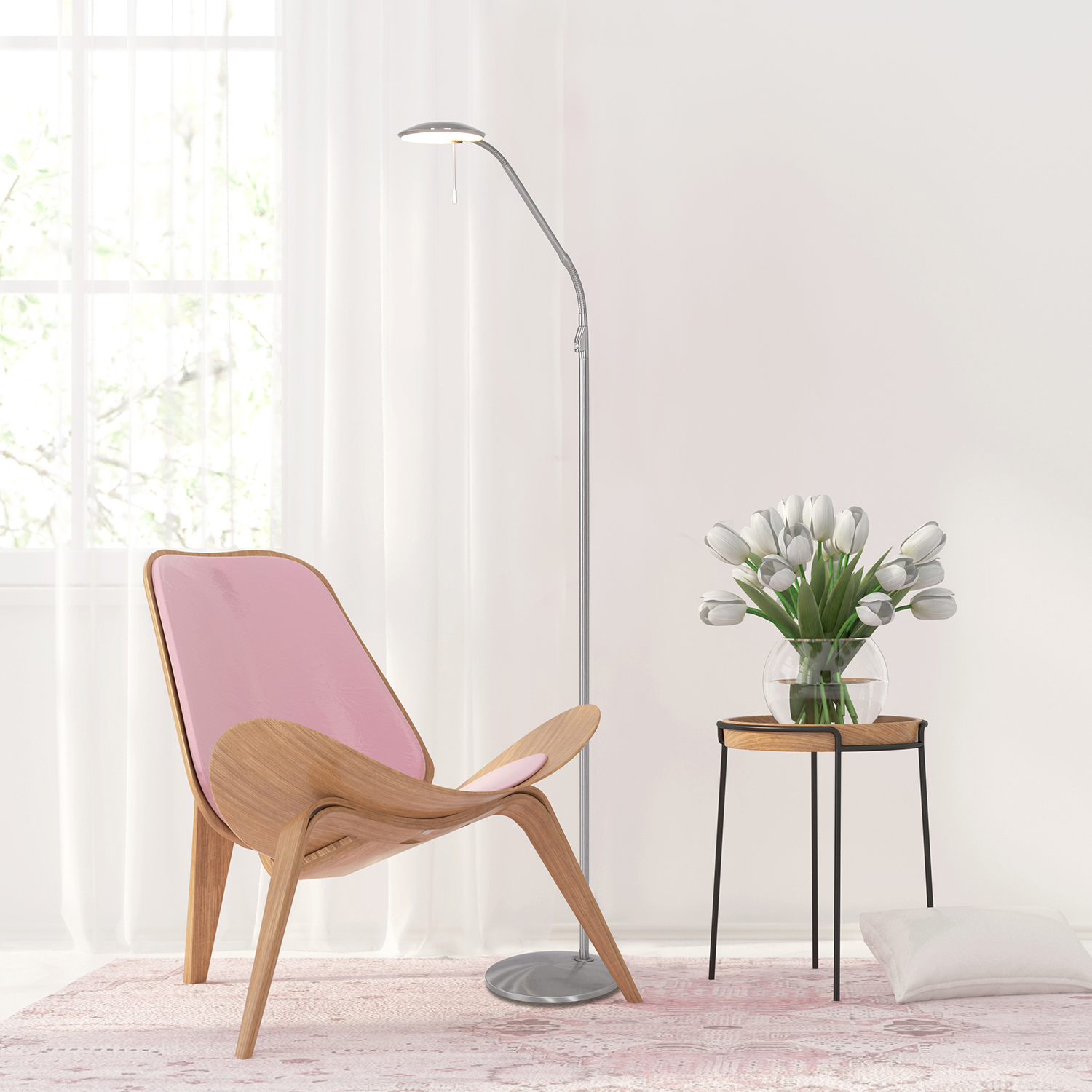 vanthoeftverlichting-voorburg-leeslamp-steinhauer-zenith-dimbaar-led