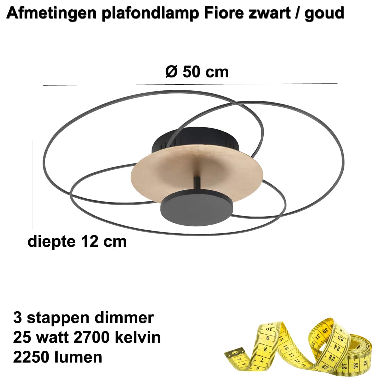 vanthoeftverlichting-voorburg-highlight-led-plafondlamp-goud-zwart-zilver-3standen-foire