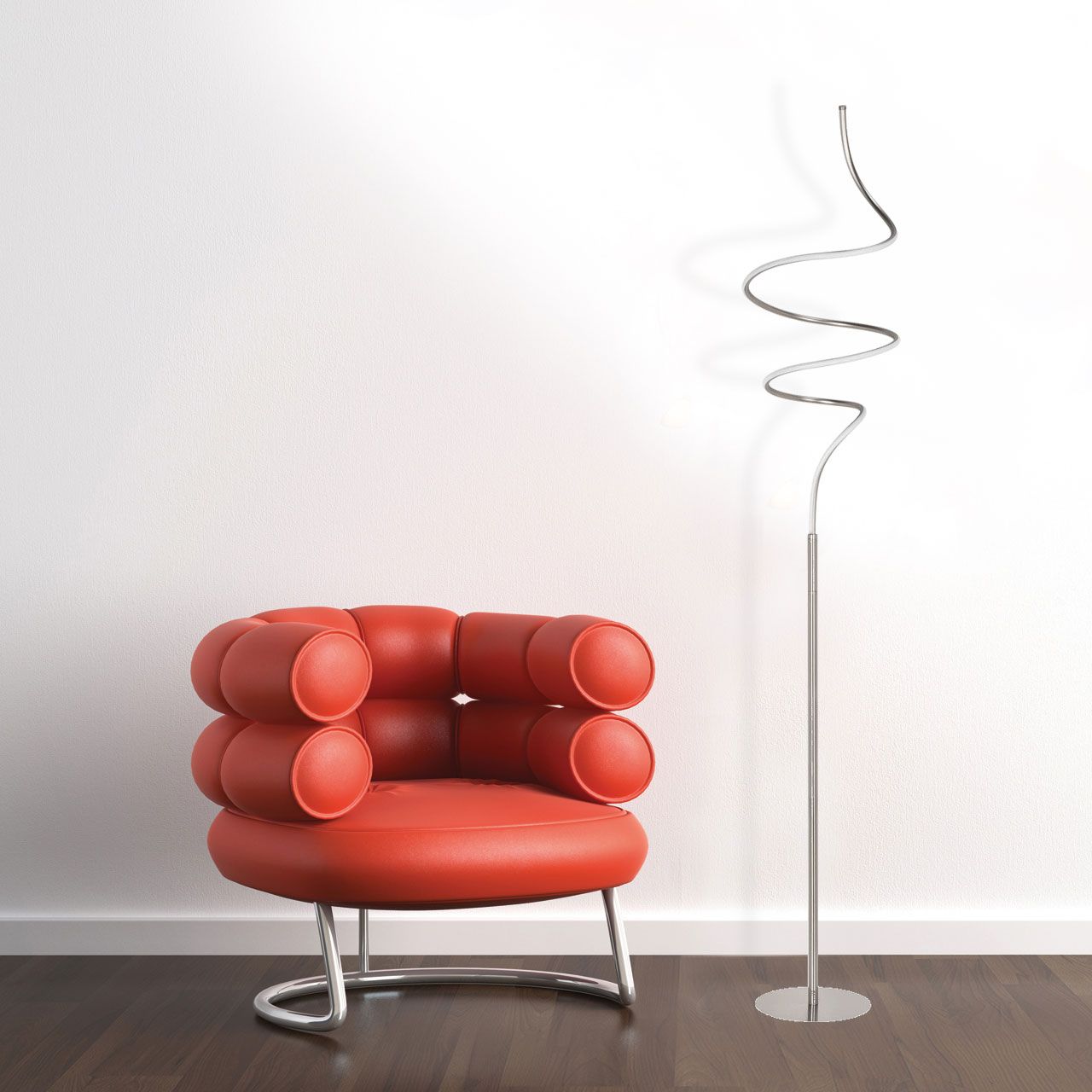 vanthoeftverlichting-voorburg-vloerlamp-highlight-curl-led-staal-zwart-dimbaar