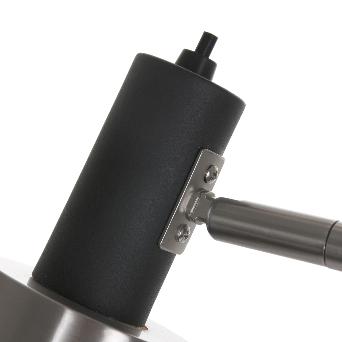 vanthoeftverlichting-voorburg-led-leeslamp-steinhauer-anne-fjorgard-staal-zwart