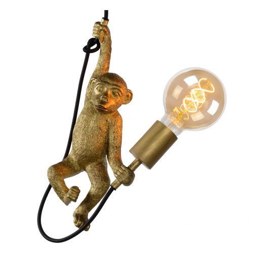 vanthoeftverlichting-voorburg-lucide-chimp-aap-hanglamp-led-goud