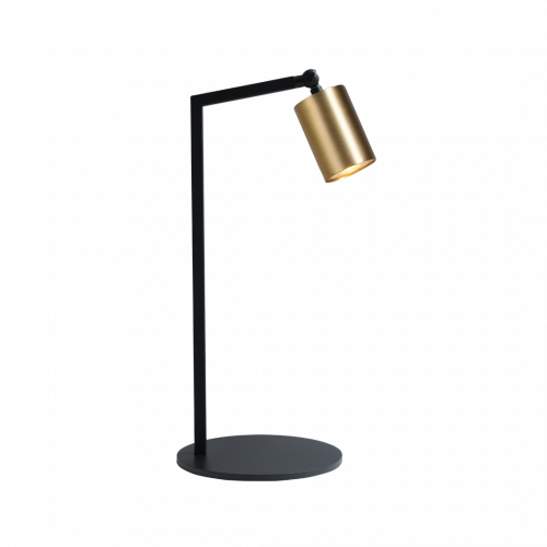 vanthoeftverlichting-voorburg-tafellamp-masterlight-bounce-goud-zwart-smoke