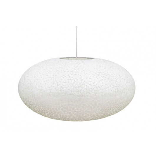vanthoeftverlichting-voorburg-villaflor-hanglamp-ufo-wangi-white-schelp