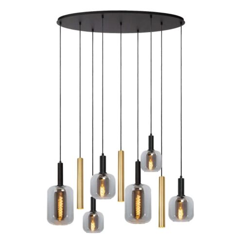 vanthoeft-verlichting-leidschendam-lucide-hanglamp-joanet-goud-smoke